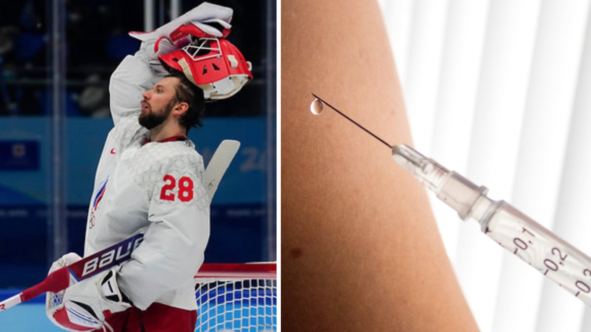 Ryske ishockeyspelare Ivan Fedotov säger att han fått en injektion.